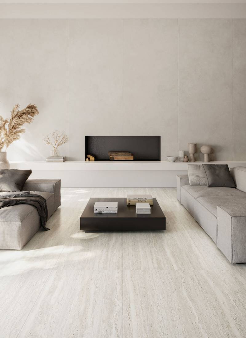 Modern floor tiles travertine effect Astrum | Supergres