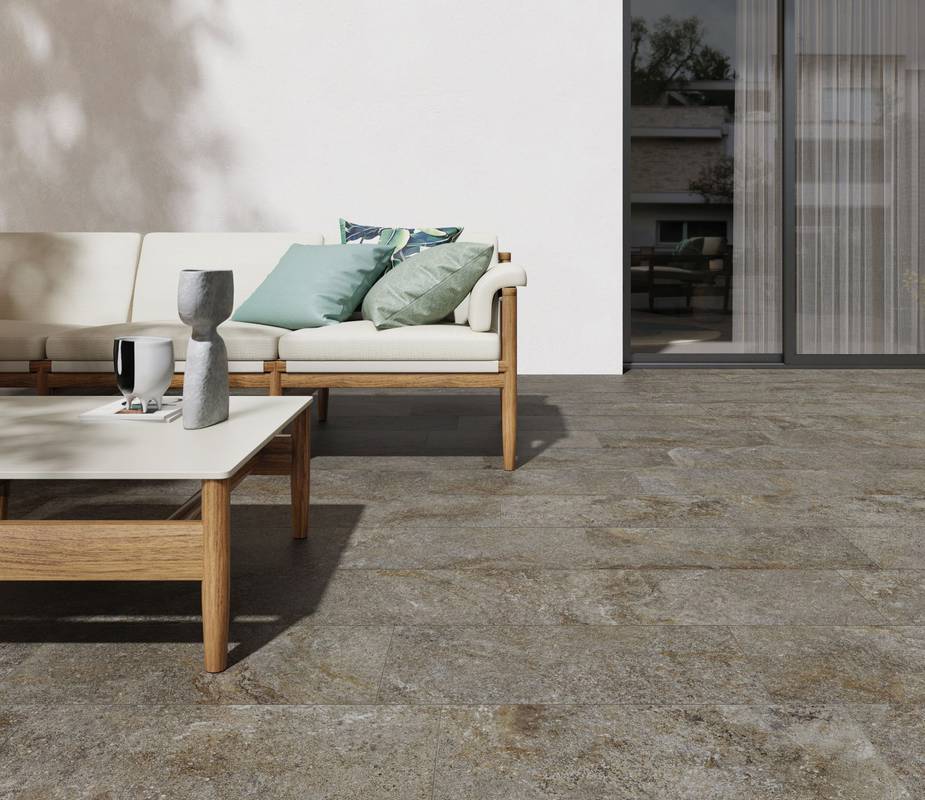 Adige Stone Effect Tiles For Outdoor, Rustic Stone Effect Floor Tiles