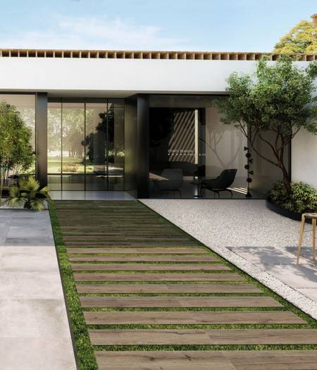 Piastrelle per pavimenti e rivestimenti ispirate al rovere