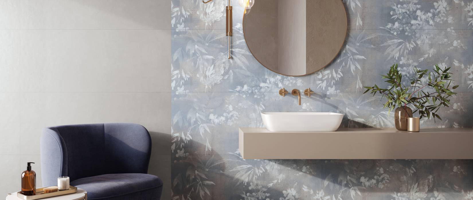 Revêtements pour salles de bains modernes