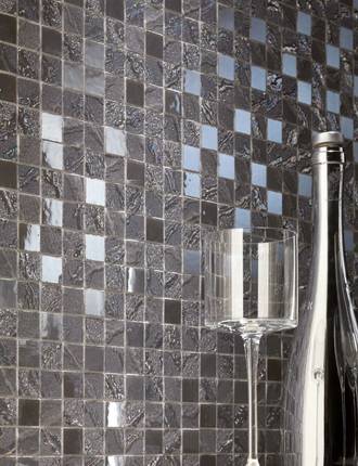 Mosaic tiles for bathrooms and kitchens