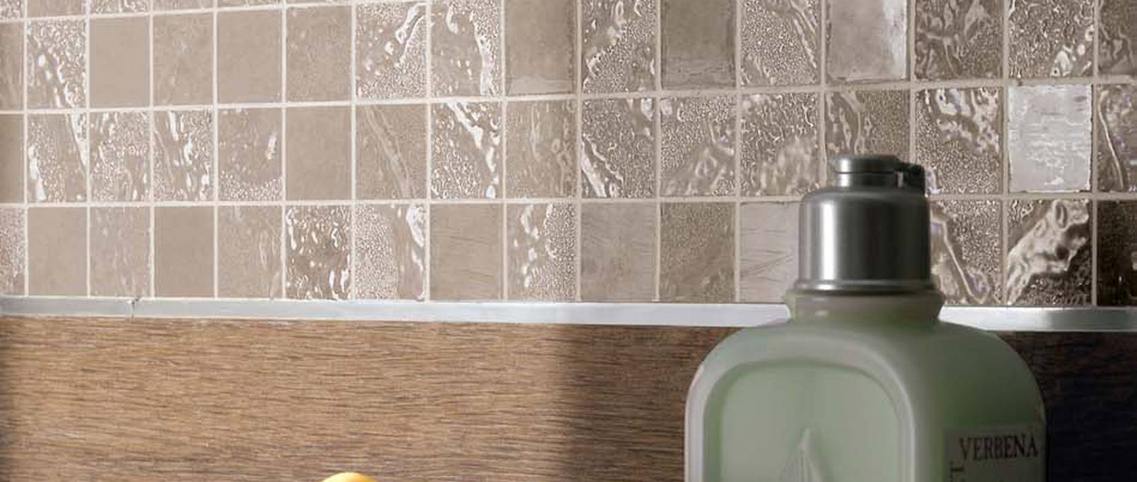 Mosaic tiles for bathrooms and kitchens