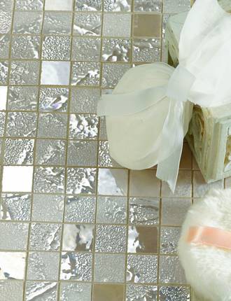 Mosaic tiles for bathrooms and kitchens