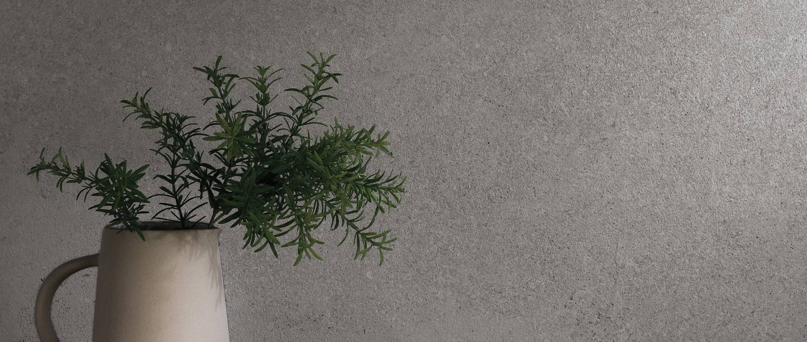 Stone effect porcelain tiles