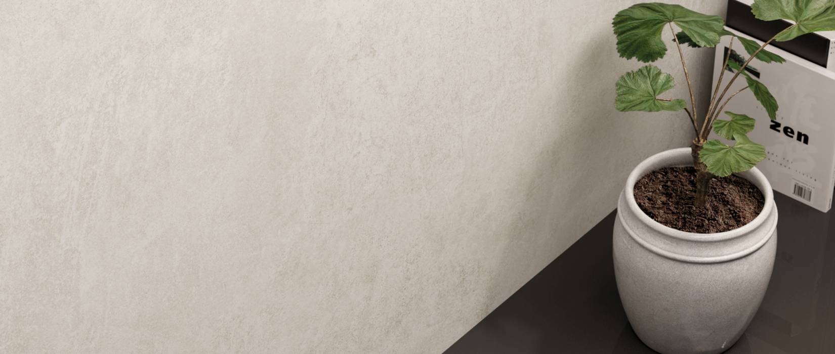 Carrelage d'intérieur en grès imitation béton