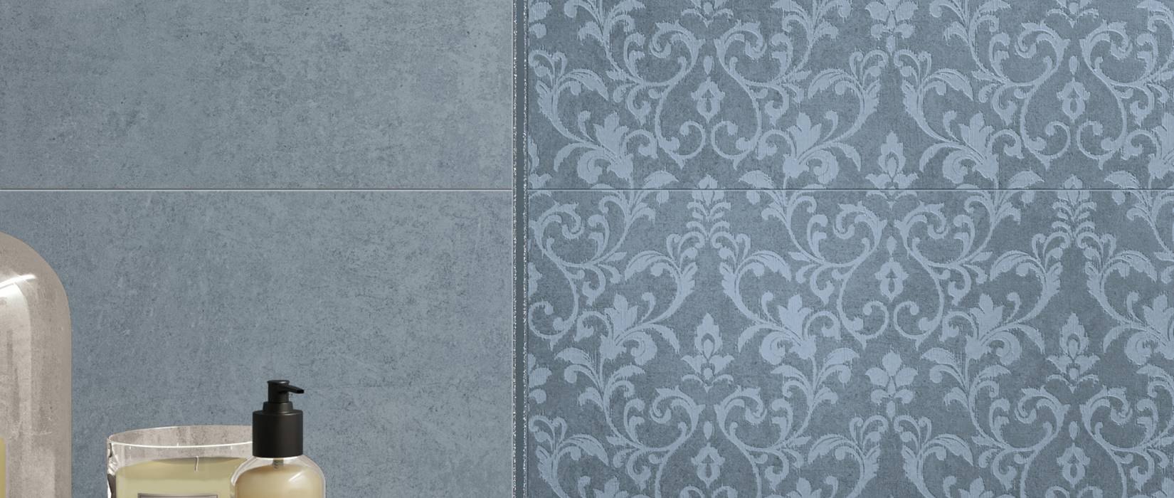 Carrelage d'intérieur en grès imitation béton