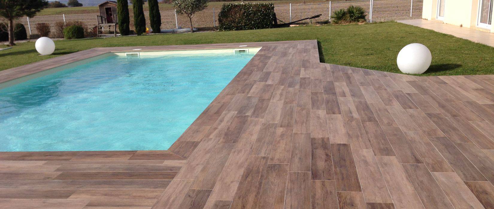 Piscina effetto Legno
