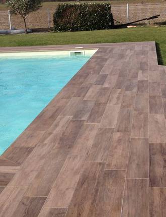 Piscina effetto Legno