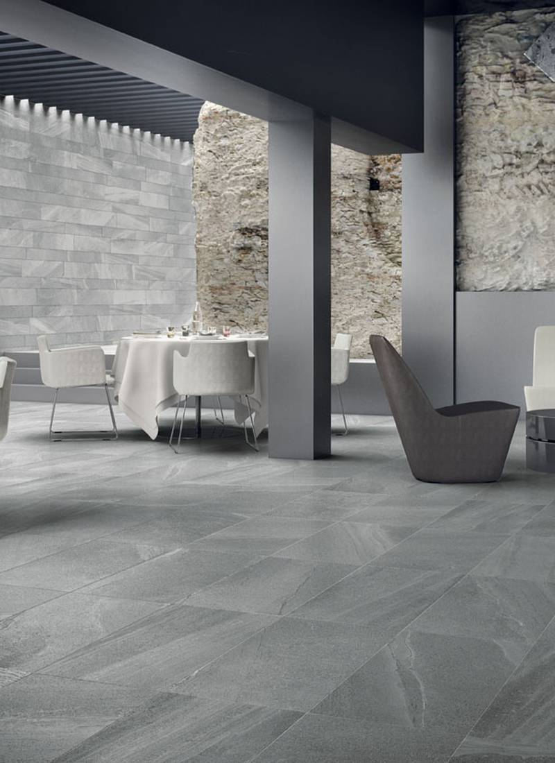 Natural Stone Effect Porcelain Tiles Lakestone | Supergres