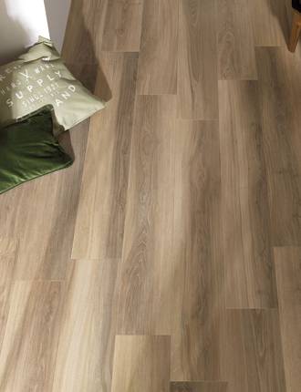 Wood effect stoneware floors