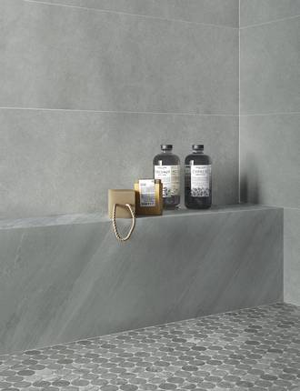 Nordic stone effect tiles