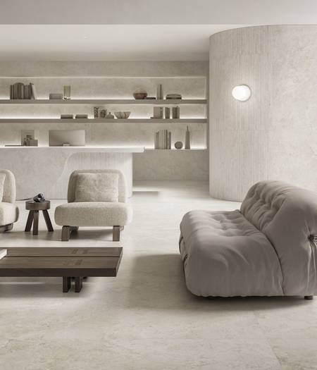 Rapolano stone effect flooring and wall tiles