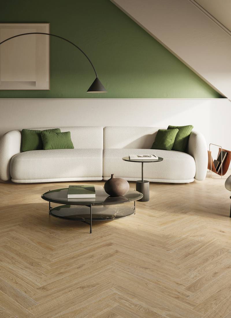 Pavimenti effetto legno rovere in gres Freedhome