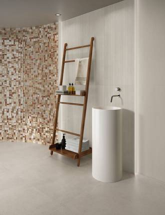 Concrete effect porcelain stoneware