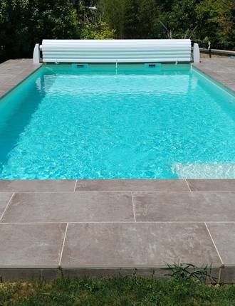 Gres per piscine effetto pietra