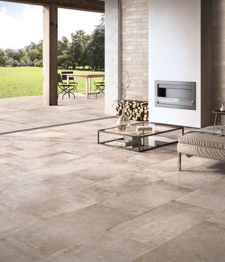 Recovery stone effect stoneware tiles