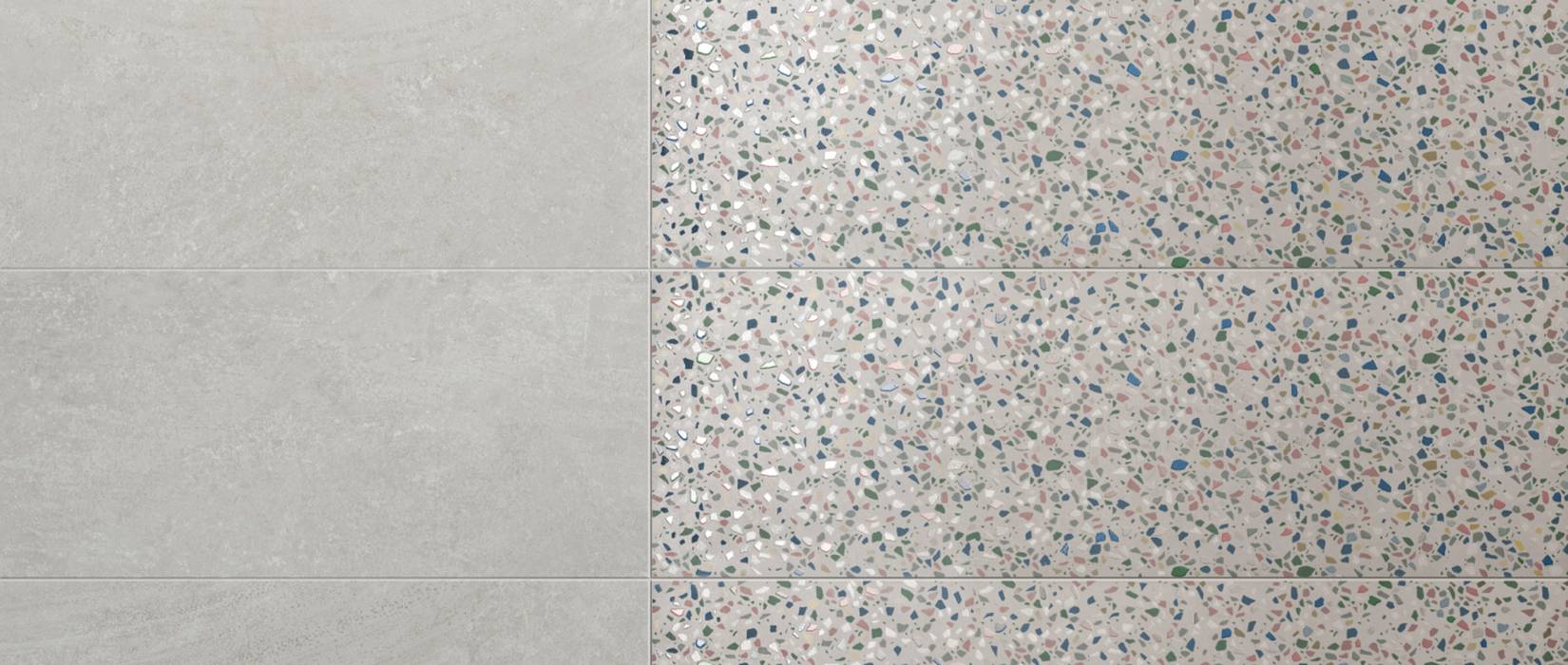 Carrelage d'intérieur en grès imitation béton