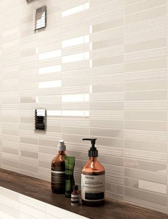 Marble effect tiles