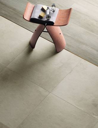 Large size stoneware floor tiles