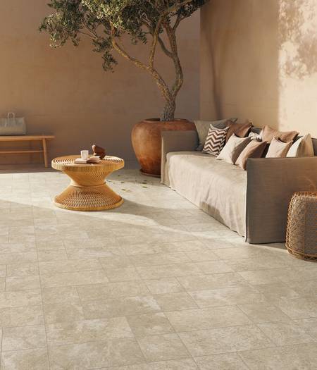 Outdoor floor tiles