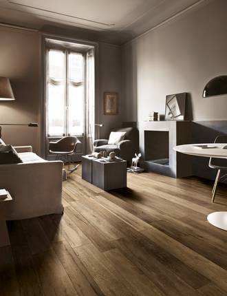 Parquet wood effect porcelain stoneware