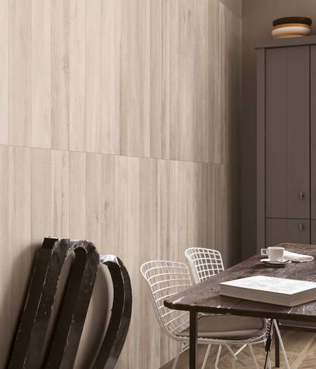 Parquet wood effect porcelain stoneware