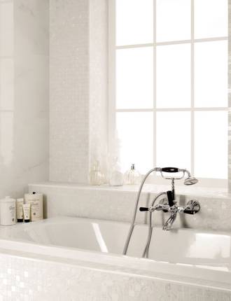 Mosaic tiles for bathrooms and kitchens