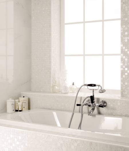 Mosaic tiles for bathrooms and kitchens