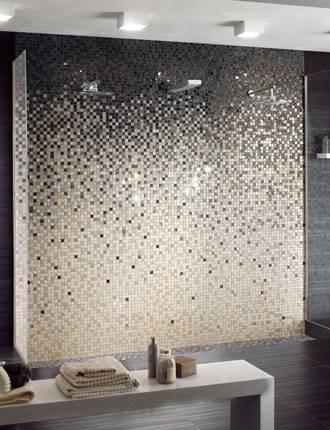 Mosaic tiles for bathrooms and kitchens