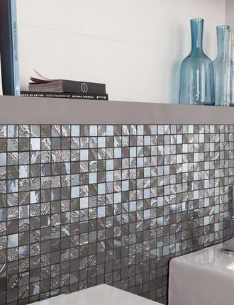 Mosaic tiles for bathrooms and kitchens