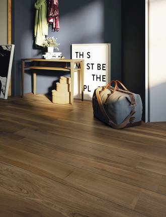 Gres porcellanato effetto legno noce