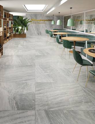 Marble effect stoneware tiles