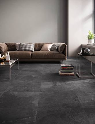 Slate effect porcelain stoneware