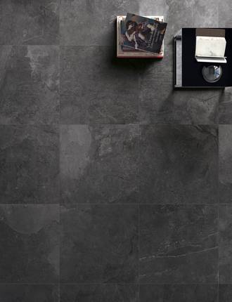 Slate effect porcelain stoneware