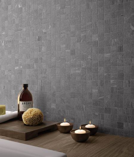 Slate effect porcelain stoneware