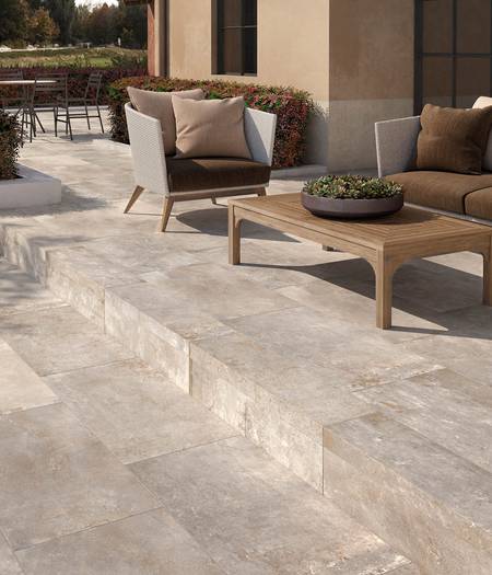 Piastrelle in gres per esterni antigelo