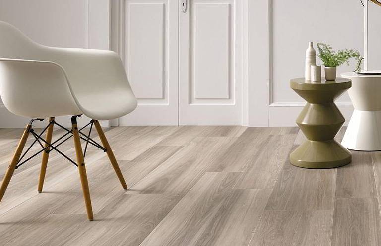 Wood effect tiles