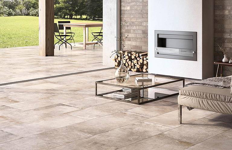 stone effect porcelain tiles