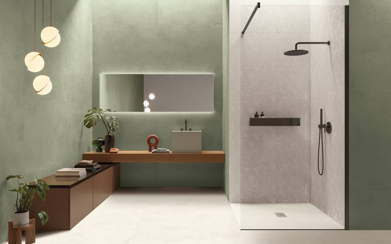 Rivestimento effetto cemento